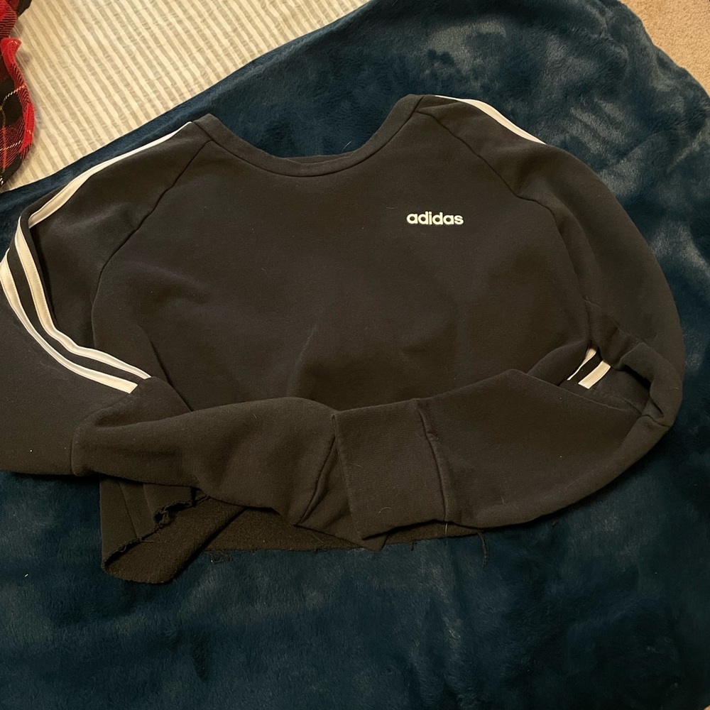 Adidas cropped sweatshirt